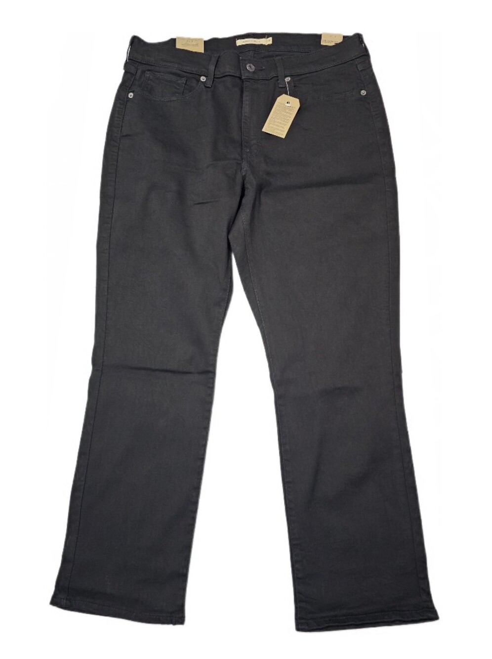 NWT Levis Classic Straight Hypersoft Mid-Rise Womens Jeans Size 14 - Picture 4 of 15
